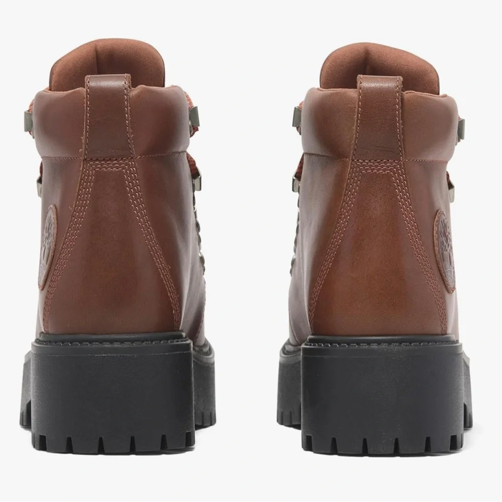 Timberland Women's Stone Street Mid Lace Up Platform Hiking Boot - Picture 3 of 3